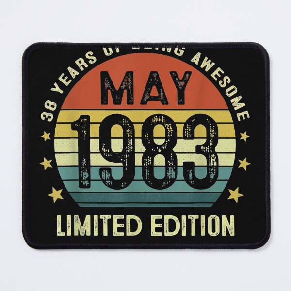 Item preview, 38 Year Old Vintage May 1983 Limited Edition 38th Birthday designed and sold by LochyshiArah.