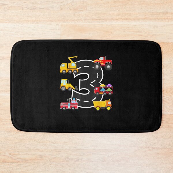Item preview, 3rd Birthday Party 3 Year Old Trucks Birthday Boy designed and sold by LochyshiArah.