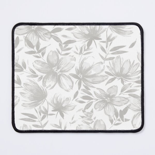 Item preview, Light Gray Watercolor Flowers designed and sold by B & K     Store.