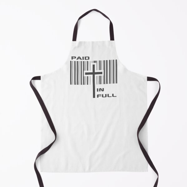 Item preview, Christian Design - Cross - Paid in Full - Barcode - John 3:16 designed and sold by simplydesignart.