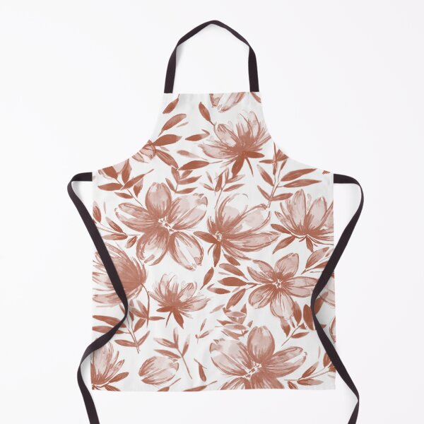Item preview, Brown Watercolor Flowers designed and sold by B & K     Store.