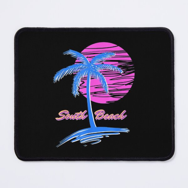 Item preview, South Beach Retro 80s Synthwave Outrun designed and sold by idabry.