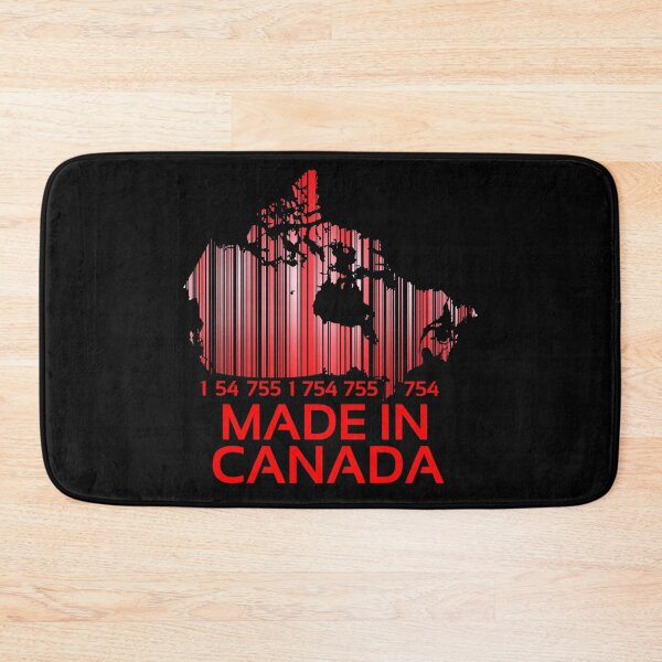 Item preview, Made in Canada, Red Bar Code in shape of Canada  designed and sold by ACC .