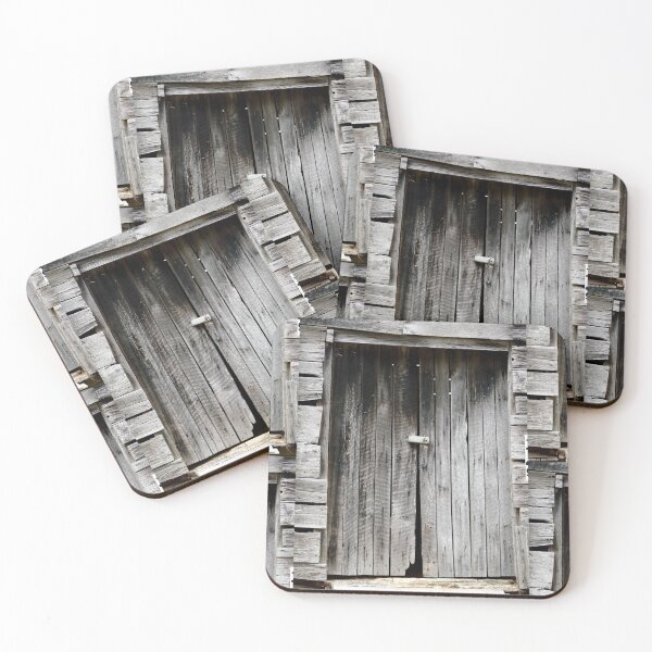 Item preview, Old Barn Doors With Latch and Key designed and sold by Jean Gregory Evans.