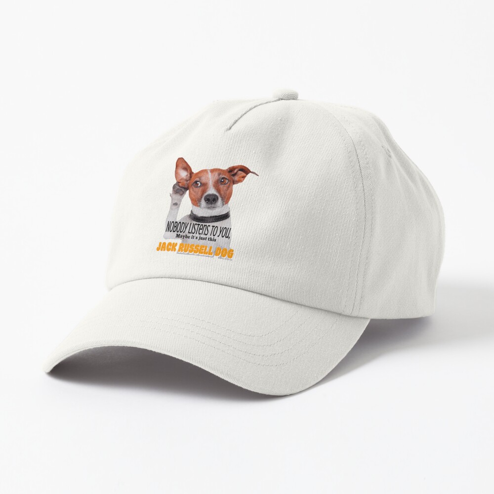 New Jack Rusell terrier dog cartoon Baseball Cap Dropshipping