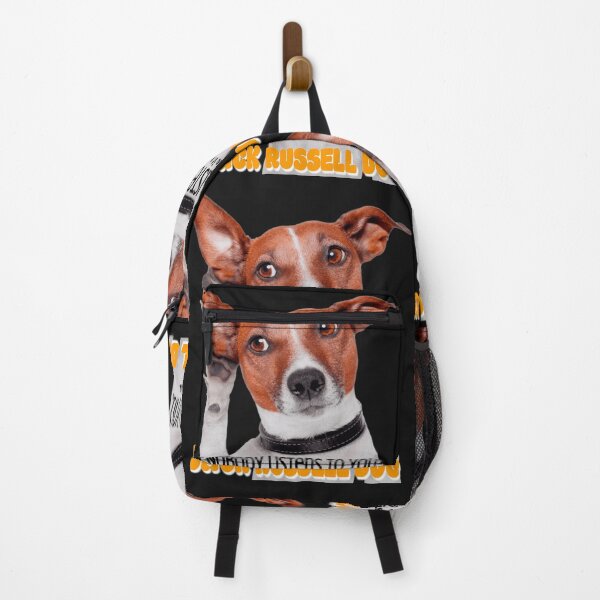Item preview, Nobody listens to you, maybe it's just this dog Jack Russell Funny Quote designed and sold by AnadAA.