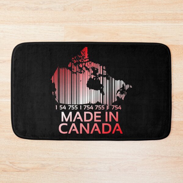Item preview, Made in Canada, Red and White Bar Code in shape of Canada  designed and sold by ACC .