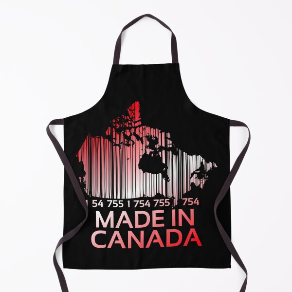 Item preview, Made in Canada, Red and White Bar Code in shape of Canada  designed and sold by ACC .
