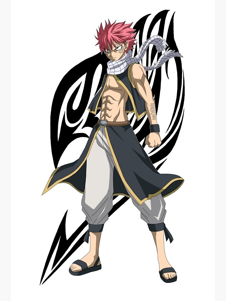 Natsu Fairy Tail Art Board Print For Sale By idarov Redbubble