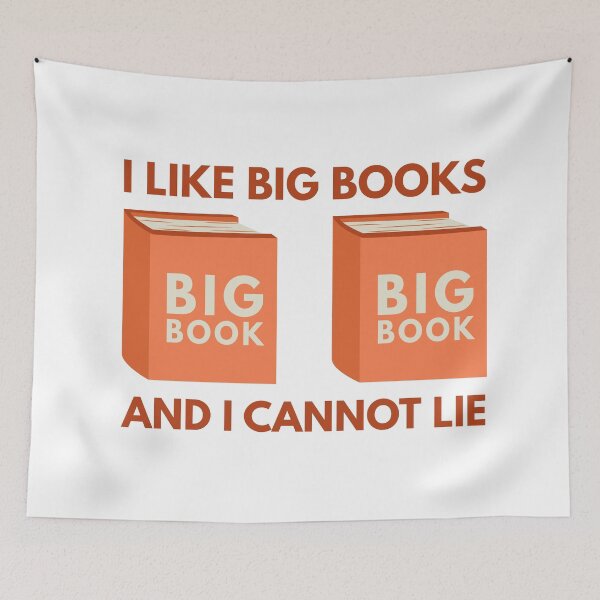Item preview, I like big books and I cannot lie designed and sold by punnylauren.