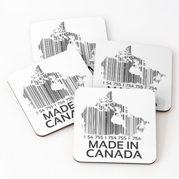 Item preview, Made in Canada, Bar Code in shape of Canada  designed and sold by ACC .