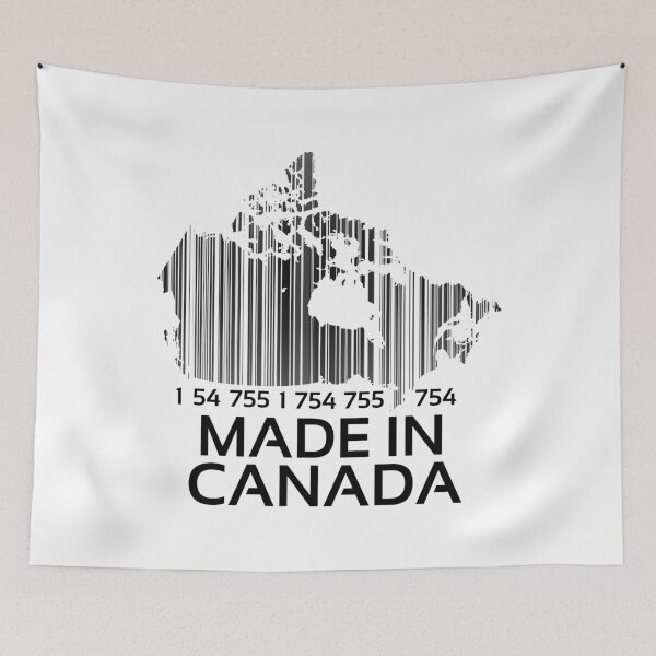 Item preview, Made in Canada, Bar Code in shape of Canada  designed and sold by ACC .