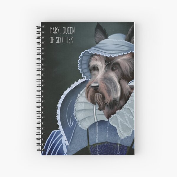 Mary, Queen of Scotties Spiral Notebook
