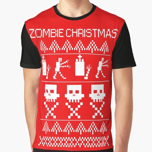 Item preview, zombie christmas designed and sold by donramos.