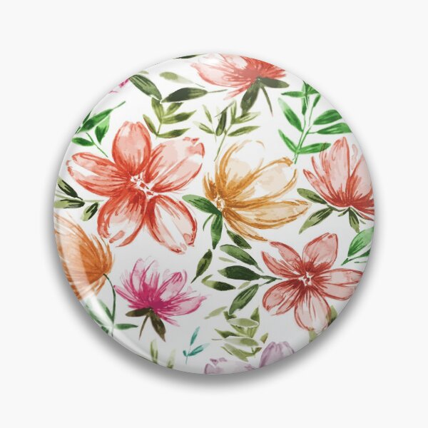 Item preview, Multicolors Watercolor Flowers designed and sold by B & K     Store.