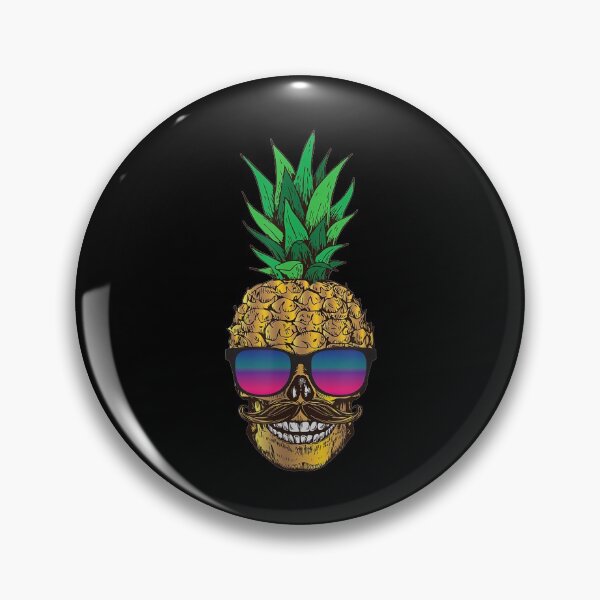 Item preview, Hipster Skull Pineapple Sunglasses Summer Gift designed and sold by idabry.