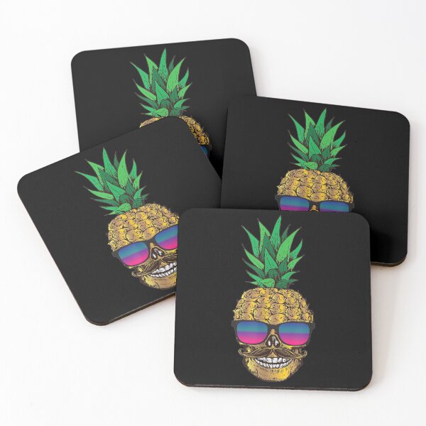 Item preview, Hipster Skull Pineapple Sunglasses Summer Gift designed and sold by idabry.
