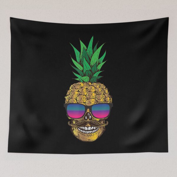 Item preview, Hipster Skull Pineapple Sunglasses Summer Gift designed and sold by idabry.
