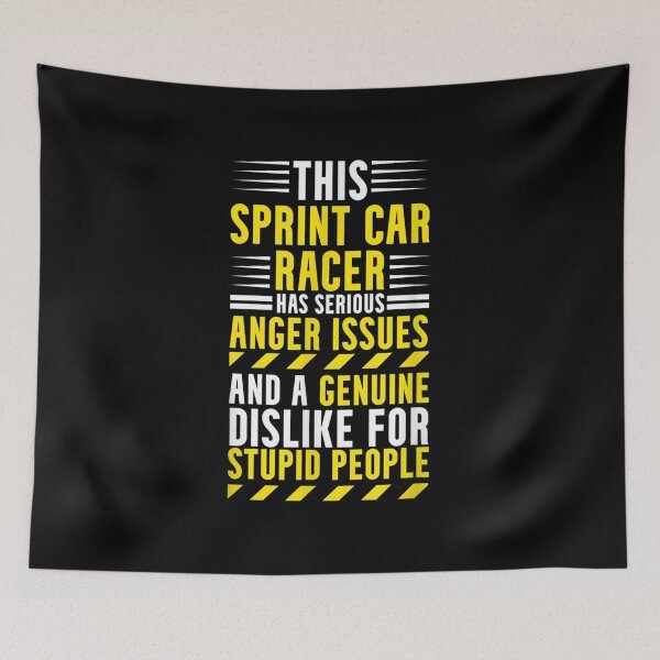 Item preview, Sprint Car Racing Serious Race Track Racer designed and sold by idabry.