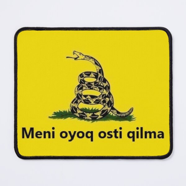Item preview, Uzbek Gadsden Flag  designed and sold by JonathanR1994.