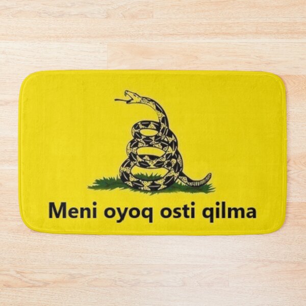 Item preview, Uzbek Gadsden Flag  designed and sold by JonathanR1994.