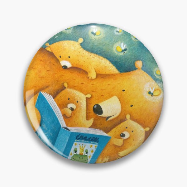 Item preview, Bear family reading designed and sold by MaryMcQuillan.