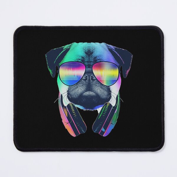 Item preview, Pug DJ - Pug Headphones designed and sold by Tee-Star.