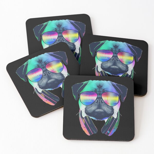 Item preview, Pug DJ - Pug Headphones designed and sold by Tee-Star.