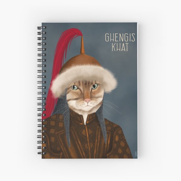 Ghenghis Khat Spiral Notebook