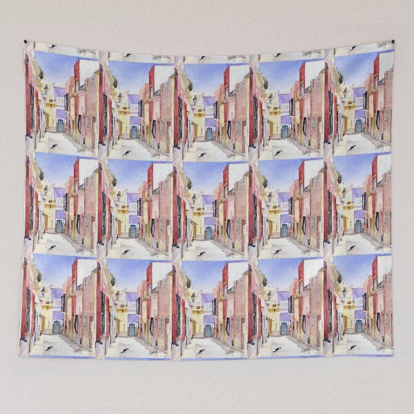 Item preview, Calle en el Casco Antiguo, Almeria, Spain designed and sold by Margaret Merry.
