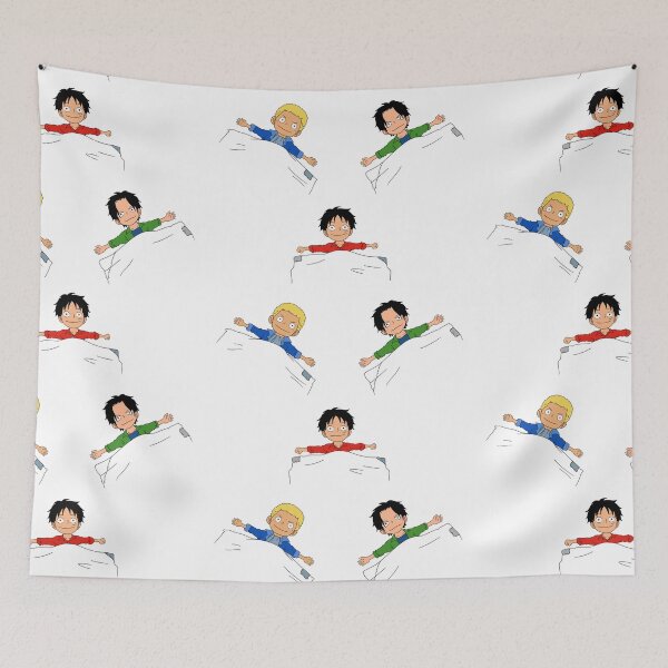 Item preview, Children Brothers Luffy, Ace, Sabo - Anime and Manga - One Piece designed and sold by robcuello.clothing.