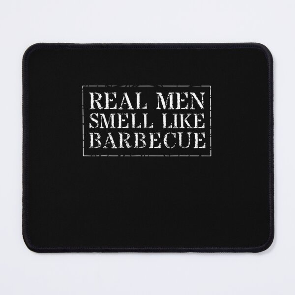 Item preview, Funny BBQ Grilling Real Men Smell Like Barbecue designed and sold by SeyedshiNaia.