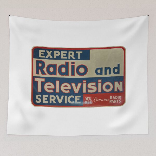 Item preview, radio and television service designed and sold by Val Goretsky.