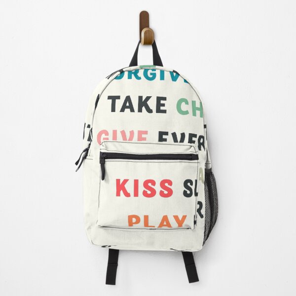 Item preview, Good vibes, kiss slowly, take chances, have no regrets, positive vibes , inspirational quote designed and sold by Spallutos.