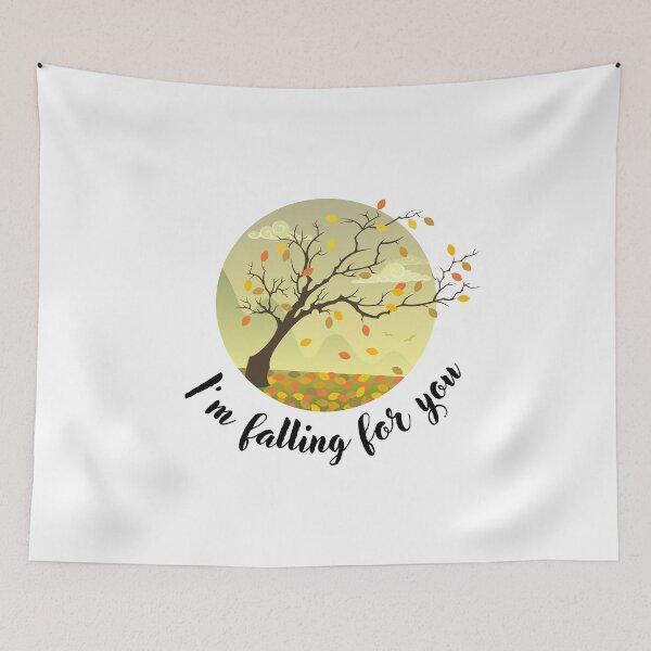Item preview, Autumn, I'm falling for you designed and sold by Smileycreation.