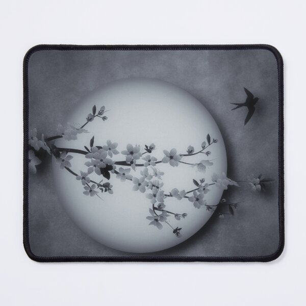 Item preview, Cherry Blossom Moon In Grey designed and sold by James DeFazio.