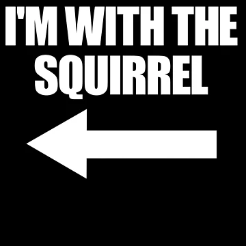 Vorschaubild zum Design I'm With The Squirrel Halloween Matching Squirrel Costume Gear von DynamicDesign