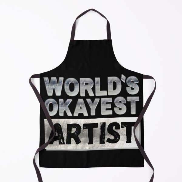 Item preview, World's Okayest Artist, Vintage Grunge designed and sold by ACC .
