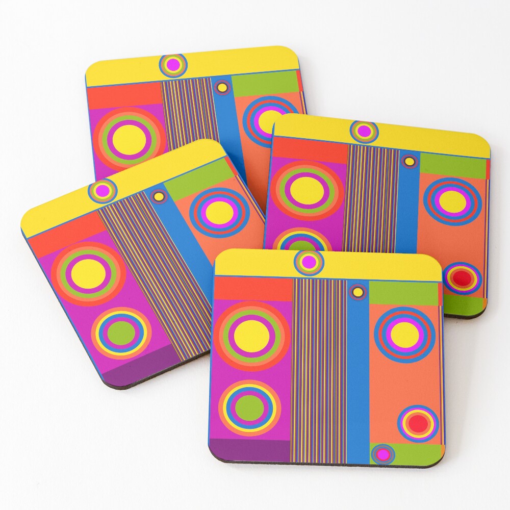 Item preview, Coasters (Set of 4) designed and sold by Rosh.