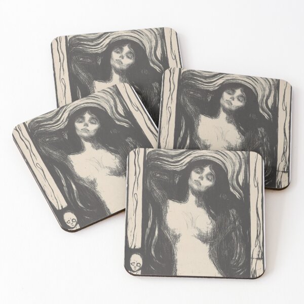 Item preview, Edvard Munch "Madonna" designed and sold by lava-girl.