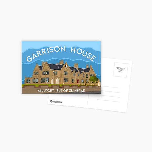 Item preview, Garrison House, Millport designed and sold by lunajane.