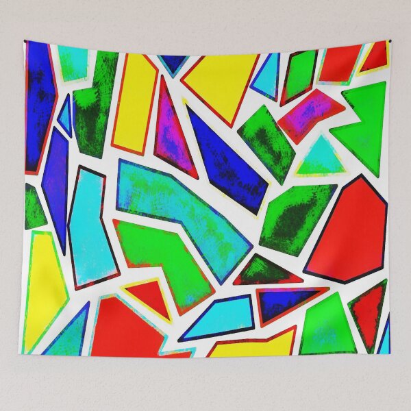 Item preview, Abstract shapes pattern designed and sold by Artistpirate 10.