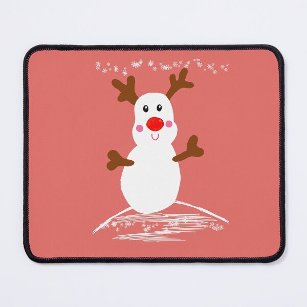 Item preview, Christmas snowman deer designed and sold by de-creartique.