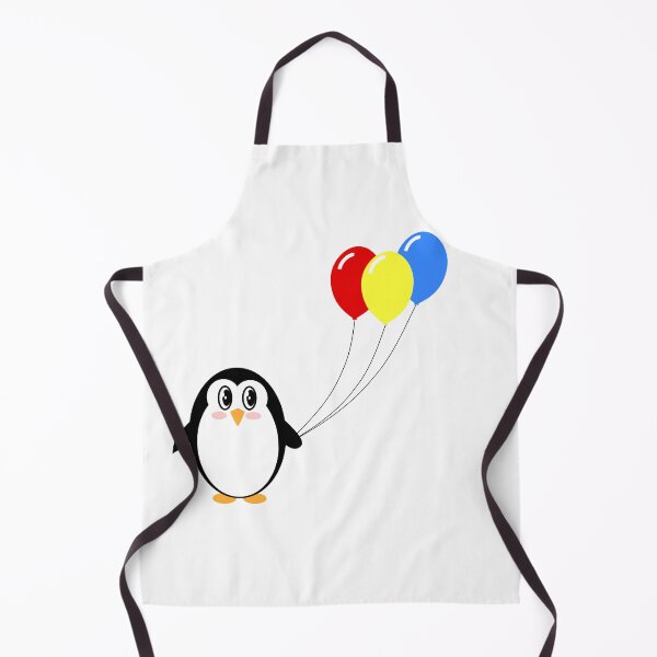 Item preview, Penguine, Penguin With Balloons, colorful, Red Aesthetic,Red And Black,penguins colorful designed and sold by bubbley2021.