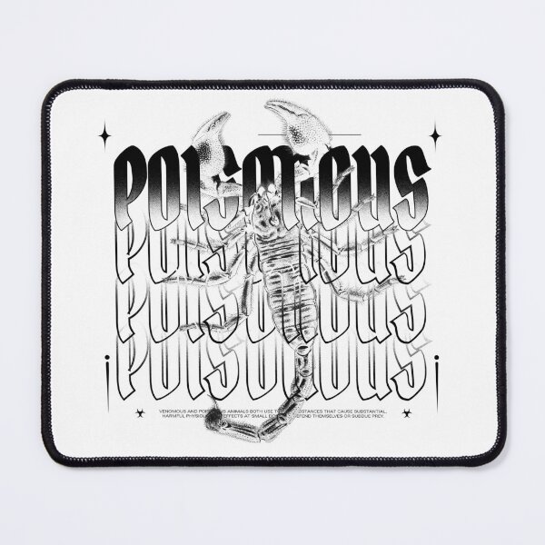 Item preview, POISONOUS - Street Wear Design Black designed and sold by URBAN LEADS.