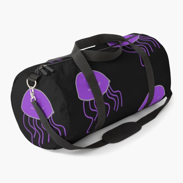 Item preview, Mr Moustache Rabbit's Yellow Submarine Adventures Character Ms Quirky Jellyfish (on Black) designed and sold by ANIMALSDONTTALK.