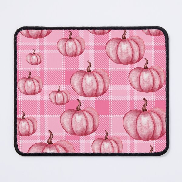Item preview, Pink Plaid Pumpkin Pattern designed and sold by BunnyBizarre.