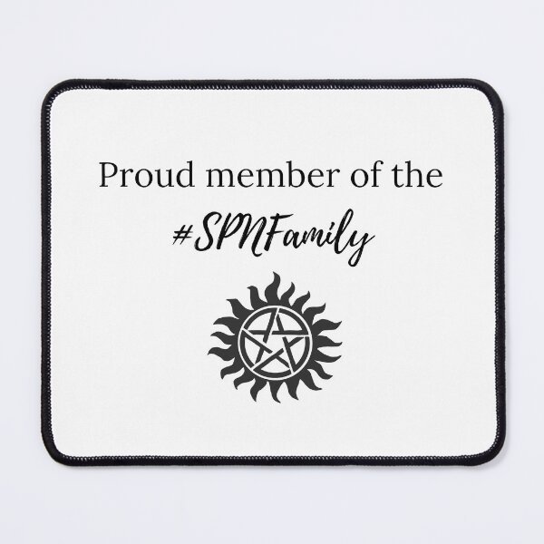 Item preview, proud member of the spn family supernatural designed and sold by LannisterOnMars.