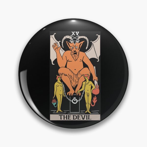 Item preview, The Devil Tarot Card - Witchy Magic designed and sold by isstgeschichte.