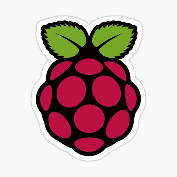 Raspberry Pi Logo Sticker